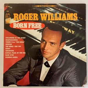 Roger Williams “Born Free” LP Vinyl Original 1966 KS-3501 Stereo VG+ Record